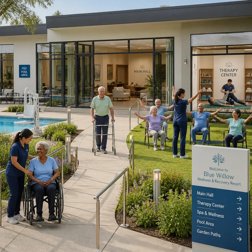 Senior wellness center HealthOnexa - rehabilitacija in sprostitev